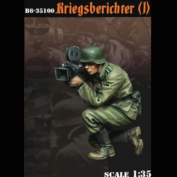 1/35 dervos kareivis modelis Kriegsberichter1 paketo balta GK modelis rankiniai II Pasaulinio Karo fotografas 212