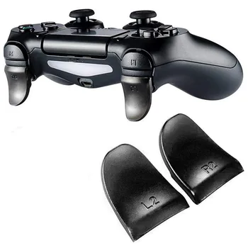 10 Porų L2 R2 Mygtukai Sukelti Ilgikliai, žaidimų pulto Mygtukai PlayStation 4 PS4/PS4 Slim/Pro Žaidimų Valdiklis Priedai