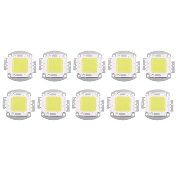 10X LED Lustas 100W 7500LM Baltos Lemputės, Lemputė, Prožektorius Didelės Galios Integruotas DIY