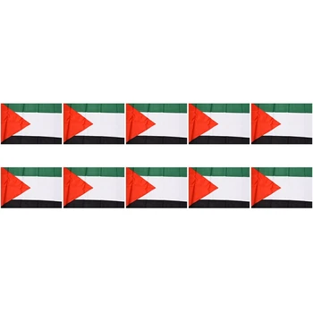 10X Palestinos Nacionalinės Vėliavos 5Ft X 3Ft