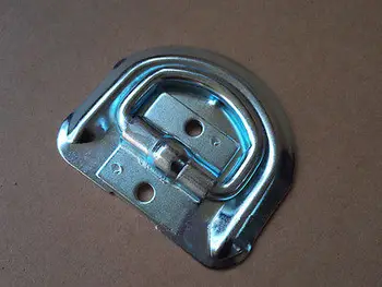 1pair Metalinių Lynų pensinis Žiedas D Formos Žiedas Priekabos Sunkvežimių Van Krovinių Priekabos Žiedas