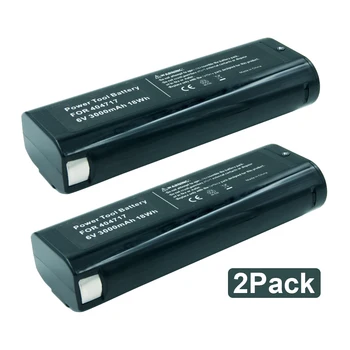 2 Pack 6 V 3.0 Ah Įkraunamas Įrankiai Baterija Paslode 404717 B20544E,BCPAS-404717SH,IM350A,IM200F18,IM350CT,IM65A
