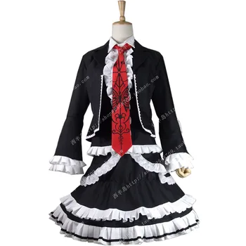 2020 Dangan Ronpa Danganronpa Celestia Ludenberg Uniformą Ilgomis Rankovėmis Viršuje Trumpą Suknelę Anime Helovyno Cosplay Kostiumas