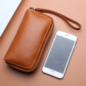 2020 naujas odos ponios ilgai piniginės moterų sankabos krepšys mobiliojo telefono maišelį aukštos kokybės mados ponios piniginė