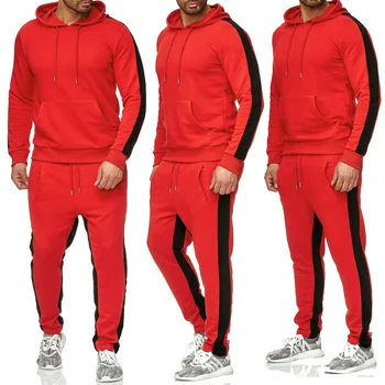 2021 naują pavasario ir rudens vyrų hoodie tiktų sporto, laisvalaikio drabužiai palaidinukė kostiumas hoodie + sweatpants bėgiojimas vyrų megztinis S-3XL