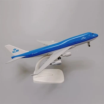 20cm Modelis Lėktuvas Nyderlandų KLM B747 Airlines 
