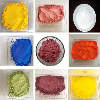 24 Spalvos Keramikos Glazūra Spalva 50g Ranka -dažytos Pigmento Miltelių 