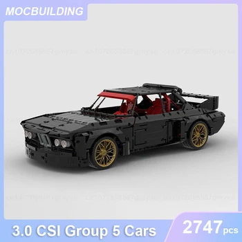 3.0 CSI Grupė 5 Automobilių Modelį SS Statybos Blokus 
