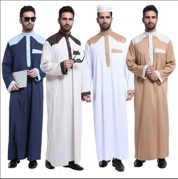 3XL Vyrų Mados Suknelė Indija Iranas Ilgai Marškinėliai, Drabužiai