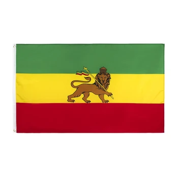 90x150cm Etiopijos Liūtas iš Judo Vėliavas