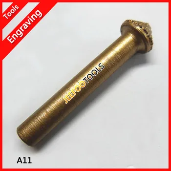 A11-6*10*4mm Marmuro, Akmens Graviravimas Bitai/Granitas, Sukepinto Įrankiai/ Drožyba Pjovimo Įrankis