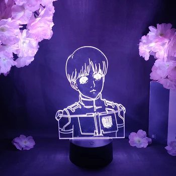 Armin LED Anime Lempa, Spalva Keičiasi naktinė lempa Otaku Turi Būti Dovana, USB Lempos Draugams Gimtadienio Šventė Apšvietimo Apdaila