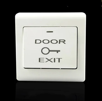 aukštos kokybės durų exit mygtuką besiformuojanti jungiklis stumti išleidimo prieigos sistema nėra signalo Durų įeigos kontrolės jungiklis