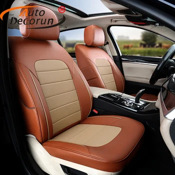 AutoDecorun Pritaikytą odos dangą, automobilių sėdynes Jaguar XJ reikmenys, automobilių sėdynės padengti nustatyti automobilių sėdynės pagalvėlė padengti&headresst