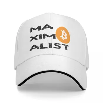 Bitcoin Maximalist Plakatas 21 Mln. Club Promo Vyrų ir Moterų bžūp Spausdinti Anime žvejybos vasaros Kūrybinės kepurės