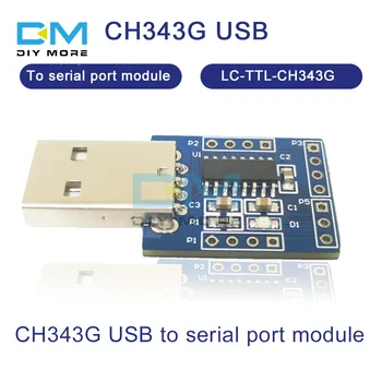 CH340 Modulis USB TTL Konverterio Adapteris CH340G USB Serial Port Modulis 3.3 V 5V