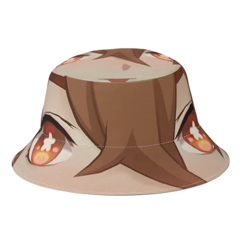 Childe Genshin Poveikio Žvejys Skrybėlės Berniukų, Mergaičių Harajuku Anime Žiemos Kibiro Kepurę Lauko Boonie Hat Apsauga Nuo Saulės
