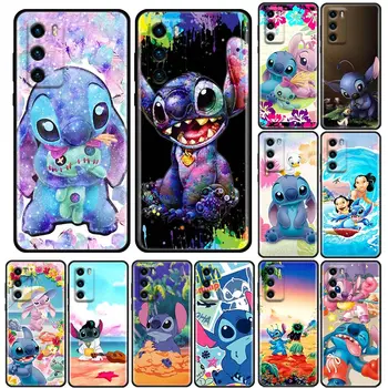 Dygsnio Lilo Baby Disney Anime ir Animacinių filmų Telefoną Atveju Huawei P50 P50E P40 30 P20 2020 m. 2021 m. 2018 m. 2019 Lite Pro Plus Pocket 5G