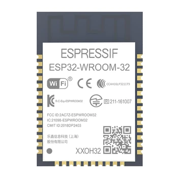 ESP32 Wifi+Bluetooth Dual Core MCU 2,4 GHz Belaidžio rd ryšio signalų siuntimo ir priėmimo Mažai Energijos Ws 4.2 Siųstuvas 240MHz 4MB Modulis ESP32-WROOM-32