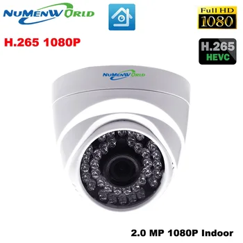 Geras H. 265 2.0 MP IR tinklo IP kameros 1080P HD CCTV Vaizdo stebėjimo kupolas apsaugos, IP kameros, diena/naktis patalpų kameros