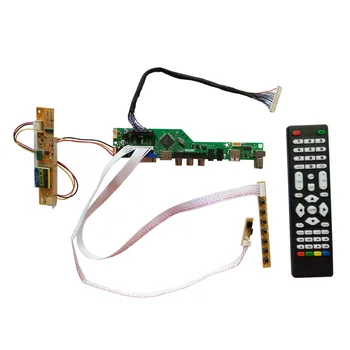HDMI-USB AV VGA ATV PC LCD Valdiklis Valdybos 15.4 colių, 1280x800 LTN154XB-L01 2CCFL LVDS Monitoriaus Ekranas