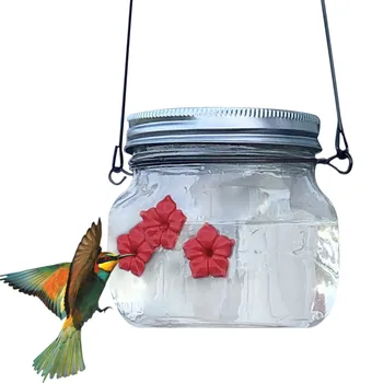 Hummingbird Feeder Nešiojamų Lauko Hummingbird Feeder Paukščių Produktai | Hanging Round Paukštis Tiektuvą, Skirtą Lauko Kieme Pobūdis