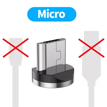 In1 Šviesos Apšvietimo Įkrovimo Kabelis Mobiliojo Telefono Kabelis USB C Tipo Kabelis Xiaomi LED Micro USB Laidų C