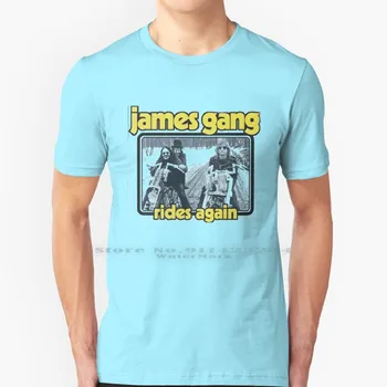 James Gang Marškinėliai Medvilnės 6XL James Gang Klasikinės Muzikos Roll