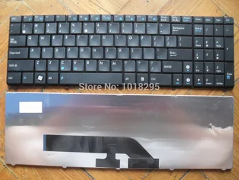 JAV klaviatūros Asus MP-07G73US-5283 0KN0-EL1US02 04GNV91KUS00-2 anglų nešiojamojo kompiuterio klaviatūra juoda