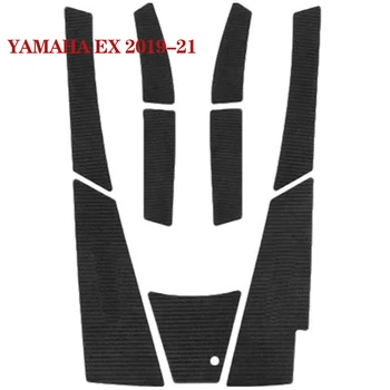 Juoda Traukos Kilimėlis Pėdų Trinkelėmis Lipni 3M Dėl Jet Ski Yamaha EX WaveRunner 2019-2011