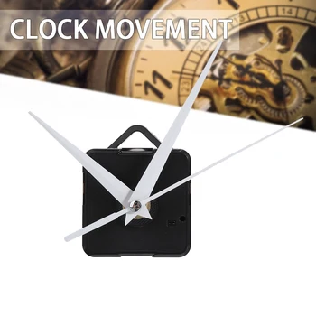 Kvarco Sienos Judėjimo 6mm Sriegiu PASIDARYK pats Laikrodžio Mechanizmas Pakeitimo Taisymo Įrankis Dalių Rinkinys su Balta Rankas