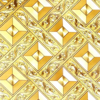 Lubų tapetai aukso folija aukso aukso deimanto gardelės KTV kambarį baras eilėje lubų tapetai
