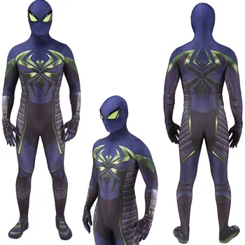 Marvel Spiderman Bodysuit Filmą 3D Seksualus Zentai Superherojų Kostiumai Helovyno Karnavalas Šalies Fancy Dress Jumpsuit