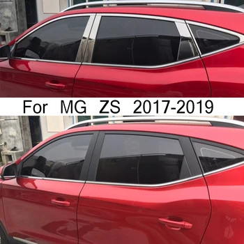 MG ZS 2017-2019 Aukštos kokybės Nerūdijančio Plieno, Automobilių Langų Apdailos Juostelės Kėbulo Apdaila Anti-scratch Apsauga Automobilio Stiliaus