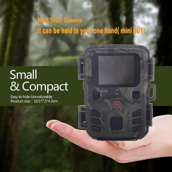 Mini Medžioklės Kamera Takas 12MP 1080P 0.3 s Sukelti Greitis lauko Stebėjimo Stebėjimo Kamerą Laukinių gyvūnų Stebėjimo Vandeniui