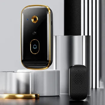 Namų Duris Bell APP Kontrolės Doorbell su Kamera Wifi Bevielio ryšio Balso Keitiklis PIR Judesio Aptikimo pradžia Saugumo, Signalizacijos Sistemos