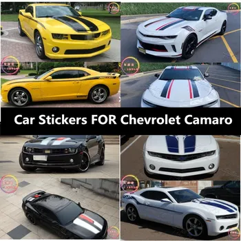 Naujas Custom Automobilių Lipdukai Chevrolet Camaro Kūno papuošalai Mados ir Sporto Lenktynės Decal Film