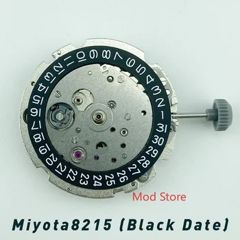 Nemokamai Metallic Dial Žiedas/Varžtus/Kamieninių Nauja Versija Miyota8215 Judėjimas su Juoda Data Rato (Data Ne 3)