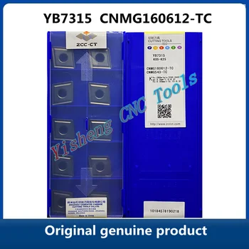 Nemokamas Pristatymas Originalus ZCC CT CNC pjovimo įrankiai YB7315 CNMG160612-TC YBD152C karbido įdėklai pjaustyklės ašmenys