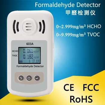 Nešiojamų didelio tikslumo formaldehido detektorius formaldehido koncentracija testeris namų formaldehido kiekio matavimo priemonės