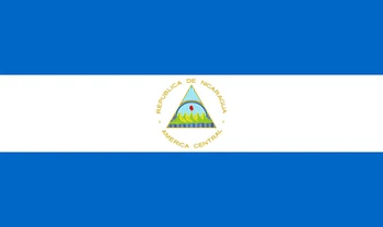 Nikaragvos Vėliavą Šiaurės Amerikos Nacionalinės Vėliavos visame Pasaulyje karšto parduoti prekes 3X5FT 150X90CM Reklama žalvario metalo skyles