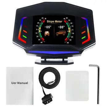 Obd2 matuoklio Ekranas Universalus Head-Up Display Digital Automobilių HUD Head-Up Ekranas, Dual Mode OBD2/GPS prekinis, galinis Stiklo Projektorius Su Greičio
