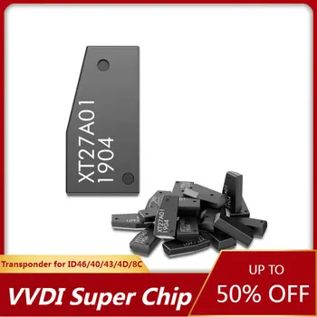 Originalus VVDI Super Chip XT27A01 XT27A66 Atsakiklis 8A Super Mikroschemą ID46/40/43/4D/8C/8A/T3/47 VVDI2 pagrindinė Priemonė