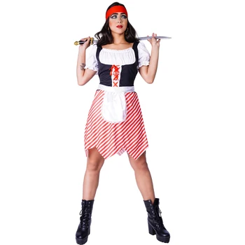 Piratų Kostiumų Moteris Helovyno Cosplay Šalies Suaugusiųjų Moterų Piratų Dress