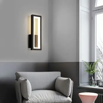 sienos lempa, miegamojo lempa kambarį lempos naktiniai staleliai, lempa, LED vidinis Apšvietimas Sienos Lempos Modernių Namų Apšvietimo Apdaila Sconce Alumin