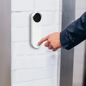Silikono Doorbell Apsaugine danga Drop atspari Vandeniui Smart Doorbell Padengti Reikmenys 