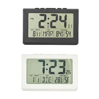 Skaitmeninis Laikrodis, Laikas, Savaitės Dienos, Modernus LCD Darbalaukio Laikrodžius, Dekoracijas