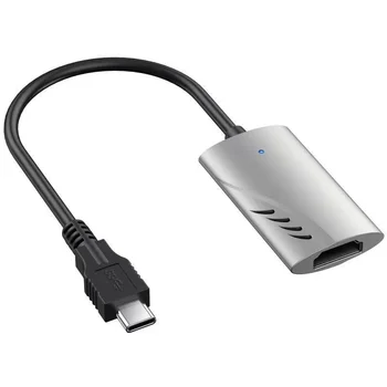 TIPAS-C 4K 60Hz HDMI Suderinamus Vaizdo įrašymo Plokštę 1080P Žaidimą Įrašymo Plokštė Live Transliacijos Langelyje Grabber už PS4 Fotoaparatas