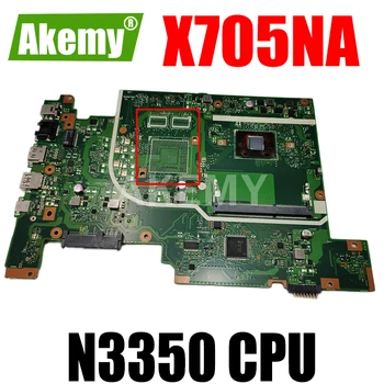 Už ASUS Vivobook 17 X705NA X705NC X705N X705UA X705 Nešiojamojo kompiuterio Motininės Plokštės N3350 CPU GMA HD