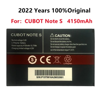 Už CUBOT S Pastaba Baterija 4150mAh 100% Naujų Originalių atsarginių atsarginę bateriją CUBOT Pastaba S Mobilųjį Telefoną